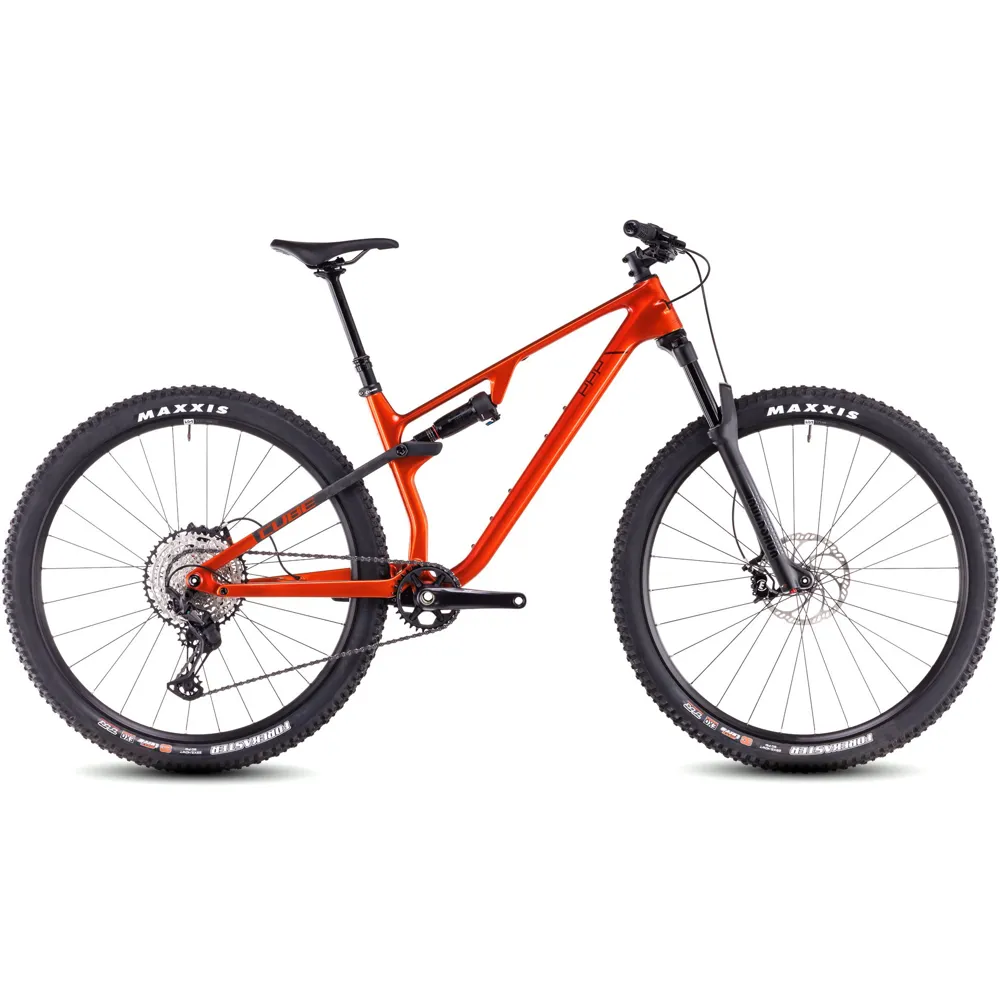 uPRISE Bikes Cube AMS One11 C:68x Pro 29er 2025 Full Suspension MTB - Electric Orange | Price match, 365 day return s, 18-Month Warranty, Finance Available & Free UK Delivery