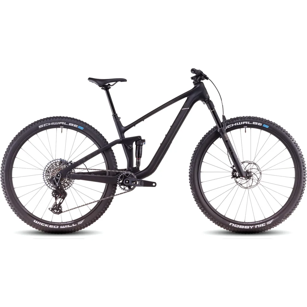 uPRISE Bikes Cube Stereo One22 C:62 SLX 29er 2025 Full Suspension MTB - Blackline | Price match, 365 day return s, 18-Month Warranty, Finance Available & Free UK Delivery