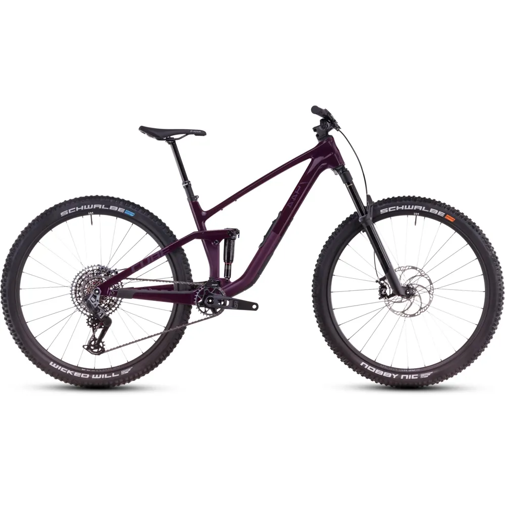 uPRISE Bikes Cube Stereo One44 C:68X SLX 29er 2025 Full Suspension MTB - Liquid Violet | Price match, 365 day return s, 18-Month Warranty, Finance Available & Free UK Delivery