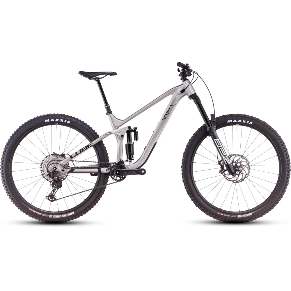 uPRISE Bikes Cube Stereo One77 Race 29er 2025 Full Suspension MTB - Raw Metal/Black | Price match, 365 day return s, 18-Month Warranty, Finance Available & Free UK Delivery