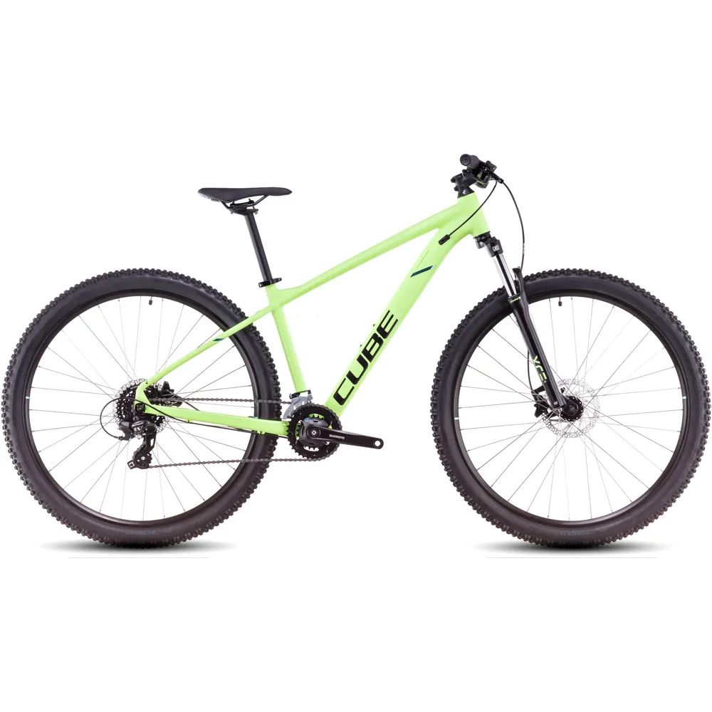 uPRISE Bikes Cube Aim One 27.5/29er 2025 Hardtail Mountain Bike - Lemon Squeeze | Price match, 365 day return s, 18-Month Warranty, Finance Available & Free UK Delivery