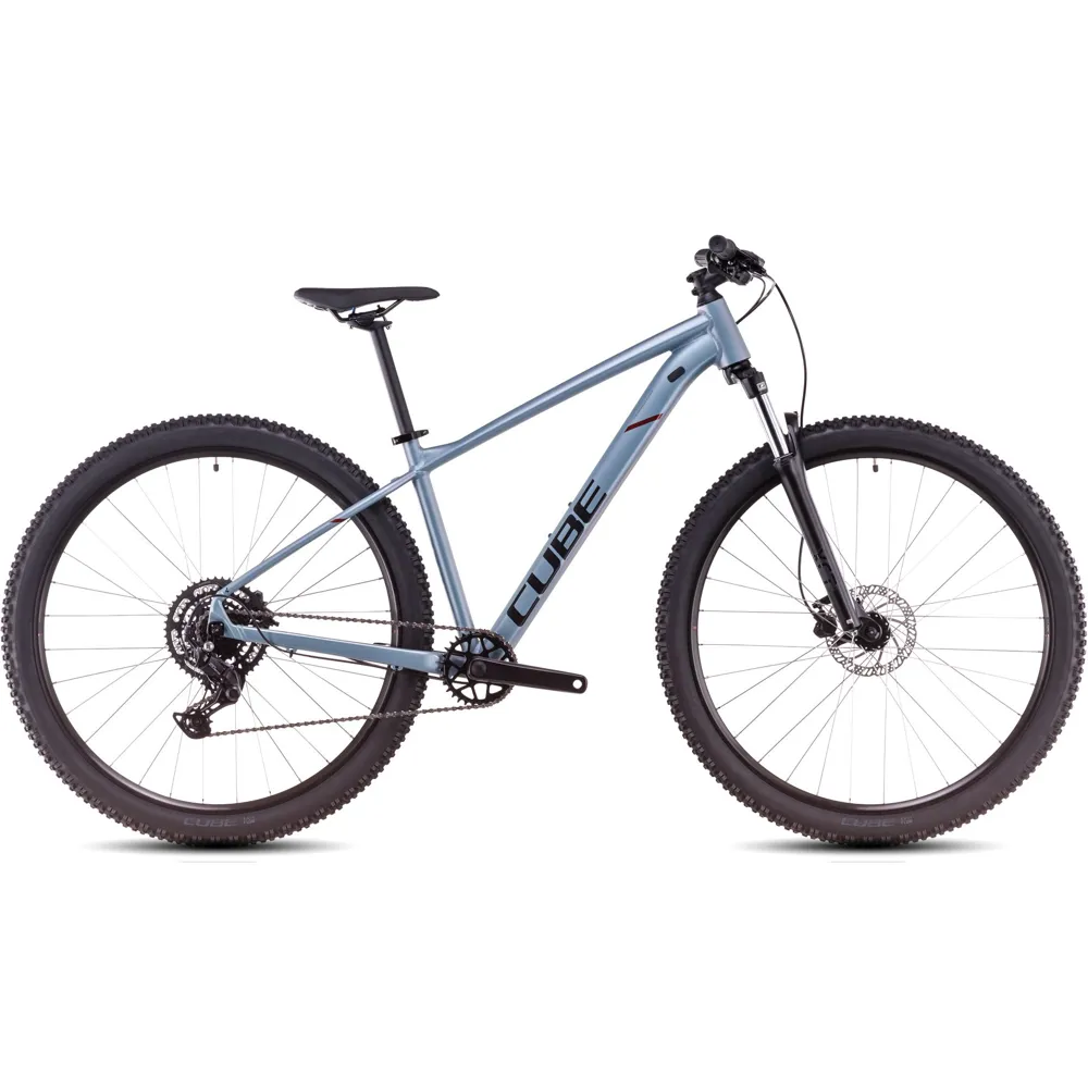 uPRISE Bikes Cube Aim Pro 27.5/29er 2025 Hardtail Mountain Bike - Shift Dust/Black | Price match, 365 day return s, 18-Month Warranty, Finance Available & Free UK Delivery