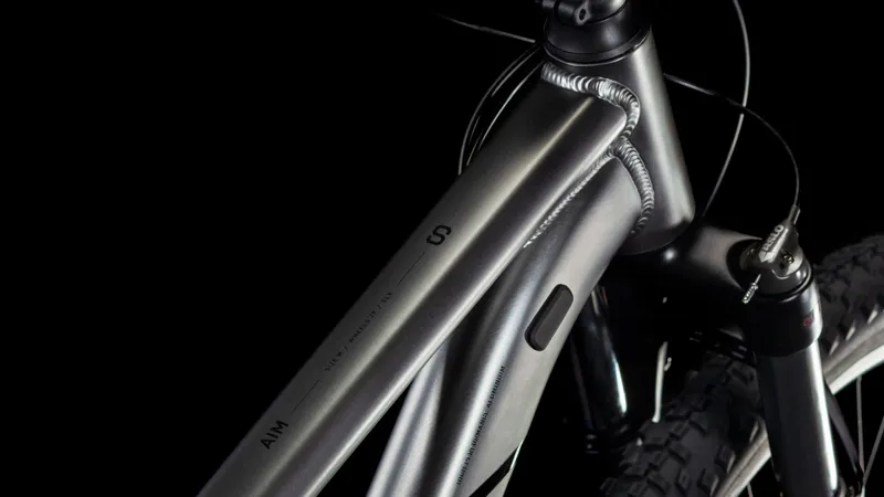 Cube Aim SLX 27.5/29er 2025 Hardtail Mountain Bike - Slate Black/Black-1