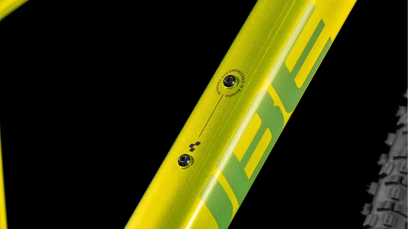 Cube Aim SLX 2026 Hardtail Mountain Bike - Flash Lime/Juniper-4