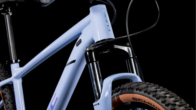 Cube Aim SLX 2026 Hardtail Mountain Bike - Blue Blossom/Pearl-5