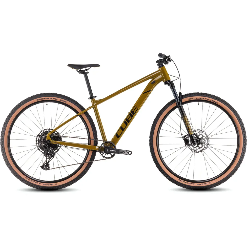 uPRISE Bikes Cube Attention SLX 2025 Hardtail Mountain Bike - Willow Green/Black | Price match, 365 day return s, 18-Month Warranty, Finance Available & Free UK Delivery