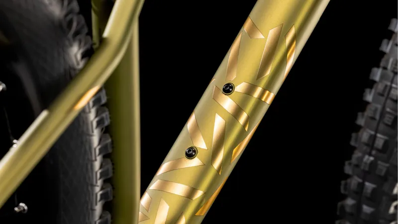 Cube Reaction TM One 27.5/29er 2025 Hardtail Mountain Bike - Golden Lime-4