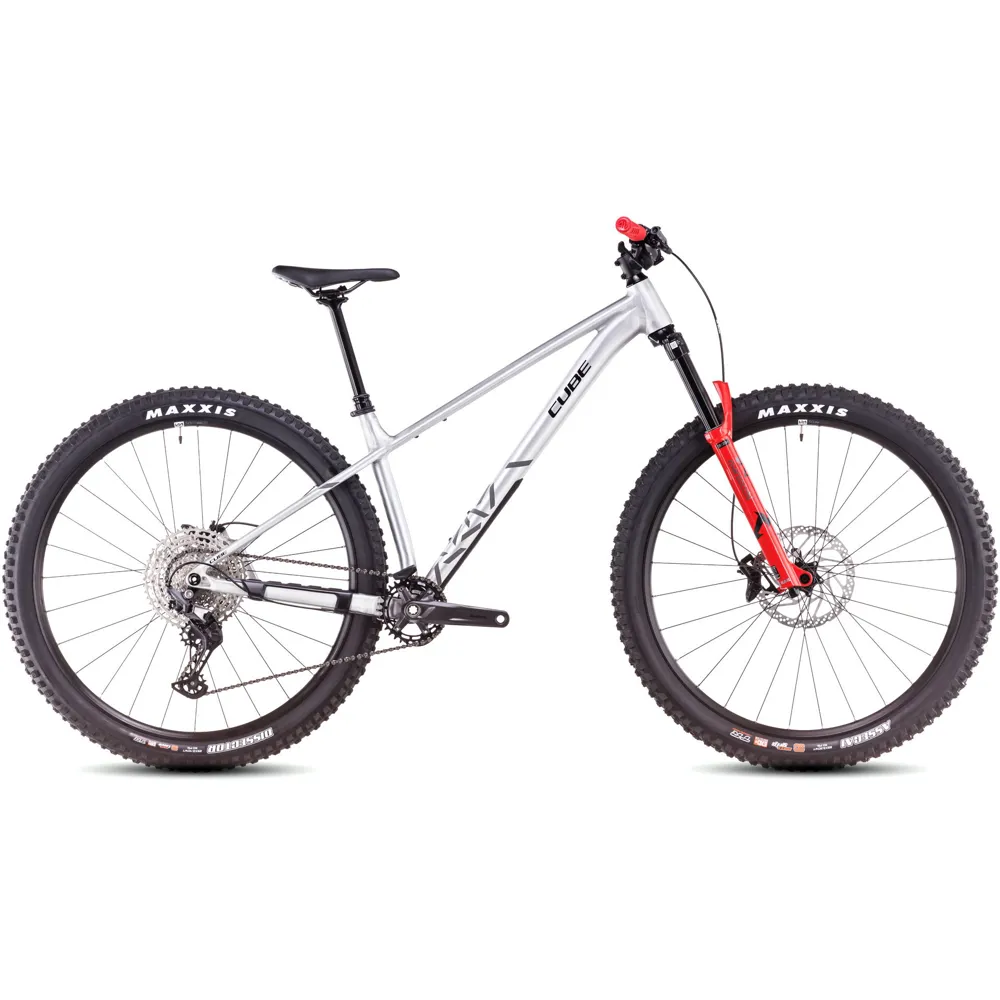 uPRISE Bikes Cube Reaction TM Pro 27.5/29er 2025 Hardtail Mountain Bike - Raw Metal | Price match, 365 day return s, 18-Month Warranty, Finance Available & Free UK Delivery