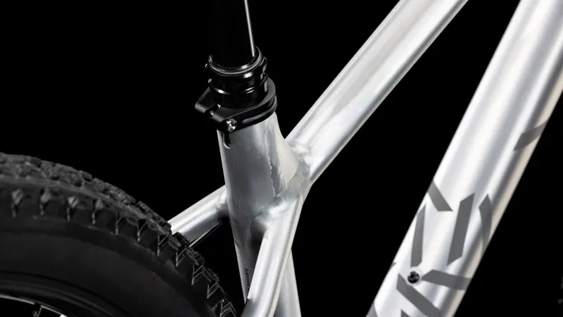 Cube Reaction TM Pro 27.5/29er 2025 Hardtail Mountain Bike - Raw Metal-2