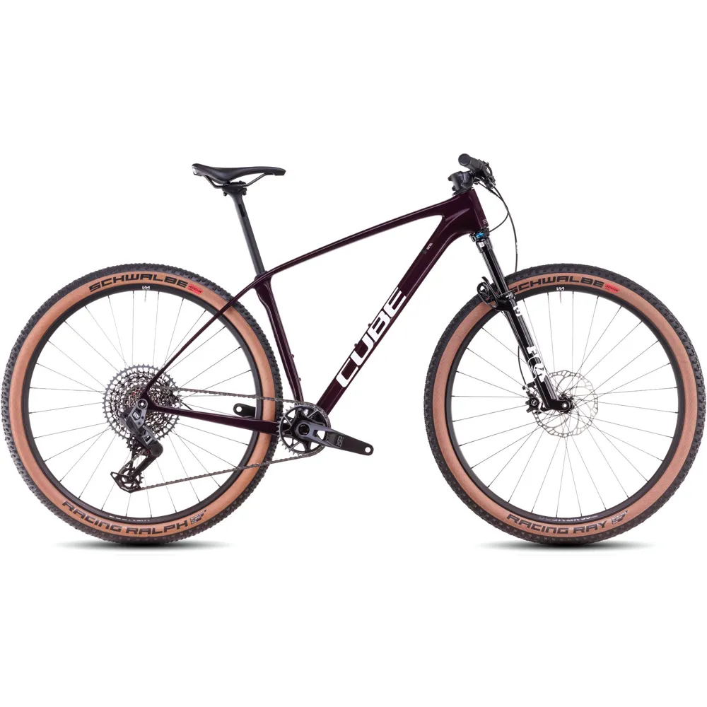 uPRISE Bikes Cube Reaction C:62 SLX 29er 2025 Hardtail Mountain Bike - Liquid Red | Price match, 365 day return s, 18-Month Warranty, Finance Available & Free UK Delivery