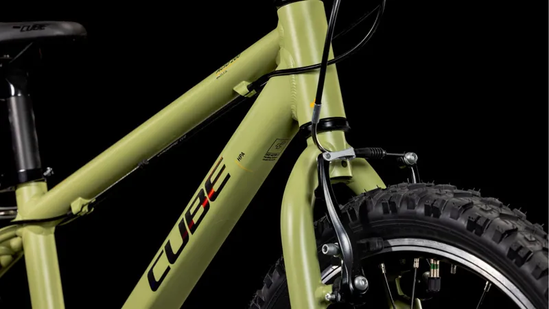 Cube Acid 200 20w 2026 Kids Bike - Light Olive/Orange-5