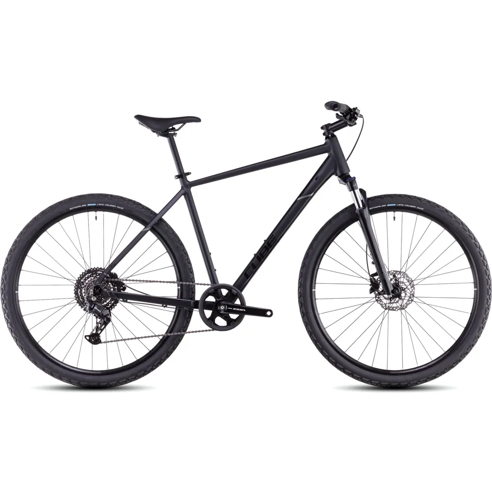 uPRISE Bikes Cube Nature One 2025 Hybrid Bike - Black/Black | Price match, 365 day return s, 18-Month Warranty, Finance Available & Free UK Delivery