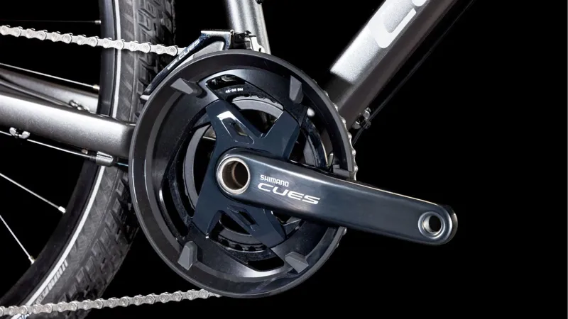 Cube Nature SLX 2025 Hybrid Bike - Graphite/Fossil-5