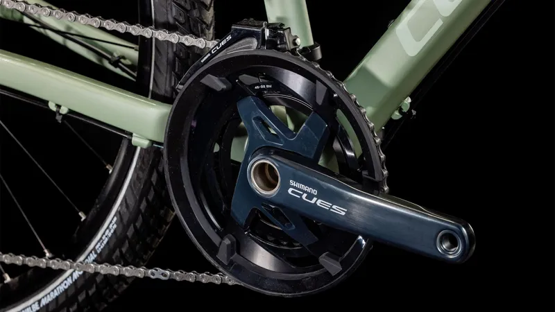 Cube Nature SLX Trapeze 2025 Hybrid Bike - Pistacio/Pale Mint-4