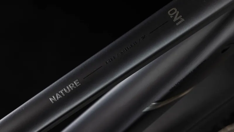 Cube Nature One Allroad Trapeze 2026 Hybrid Bike - Black/Black-3