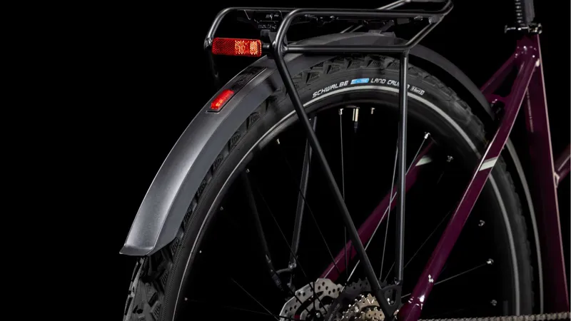 Cube Nature One Allroad Trapeze 2025 Hybrid Bike - Amarone/Lunar-5