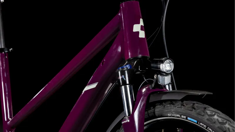 Cube Nature One Allroad Trapeze 2025 Hybrid Bike - Amarone/Lunar-6