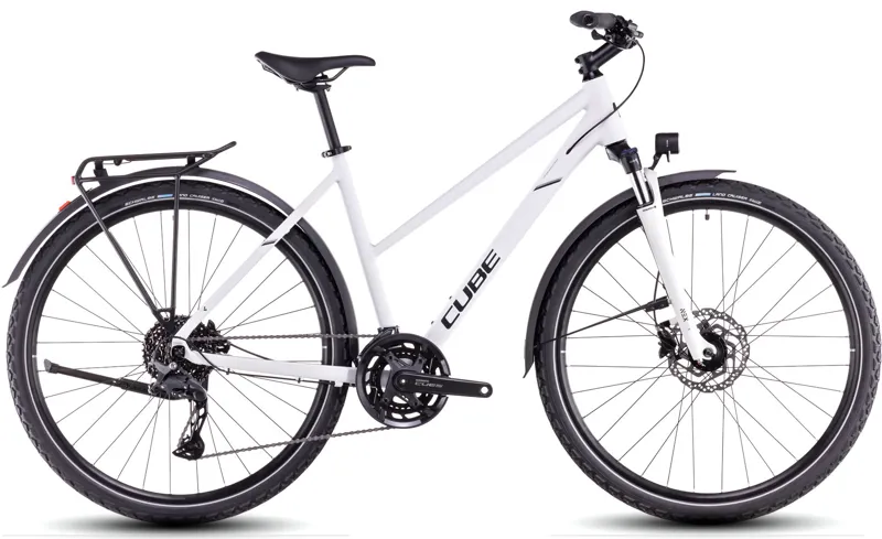 Cube Nature Pro Allroad Trapeze 2026 Hybrid Bike - Cotton/Black