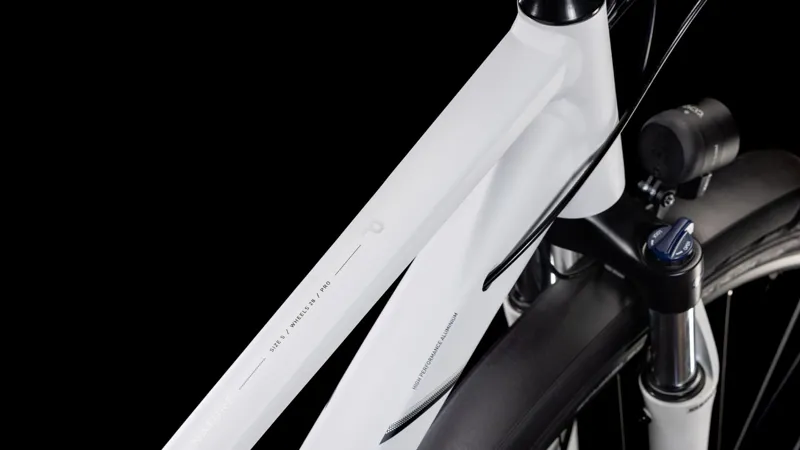 Cube Nature Pro Allroad Trapeze 2026 Hybrid Bike - Cotton/Black-1