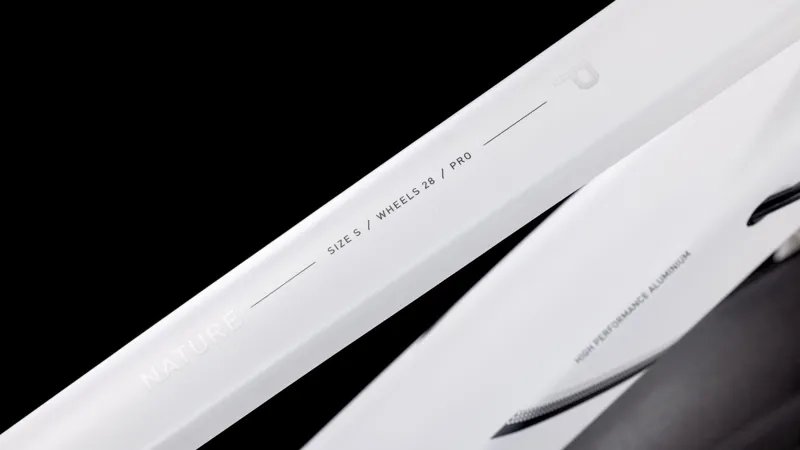 Cube Nature Pro Allroad Trapeze 2026 Hybrid Bike - Cotton/Black-2