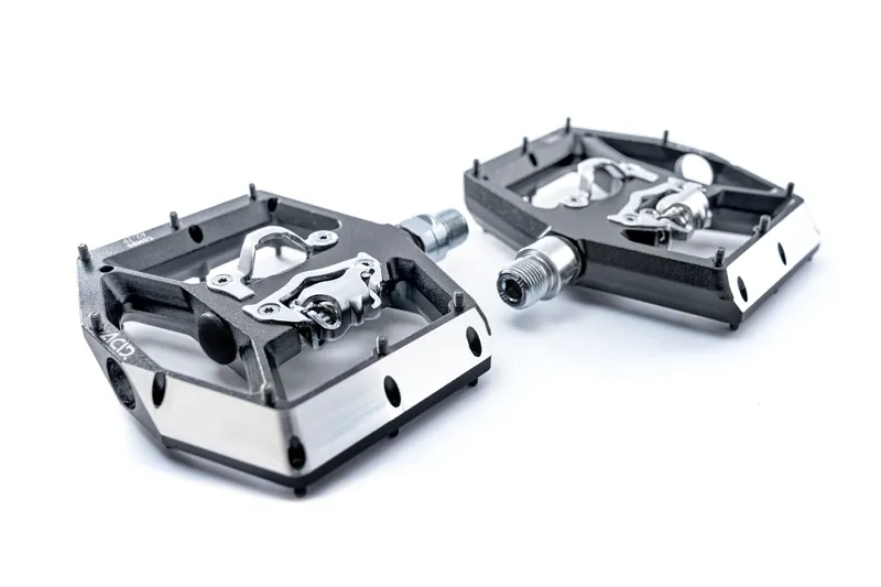 Cube Acid Combo A2-ZP Clipless MTB Pedals - Grey-1