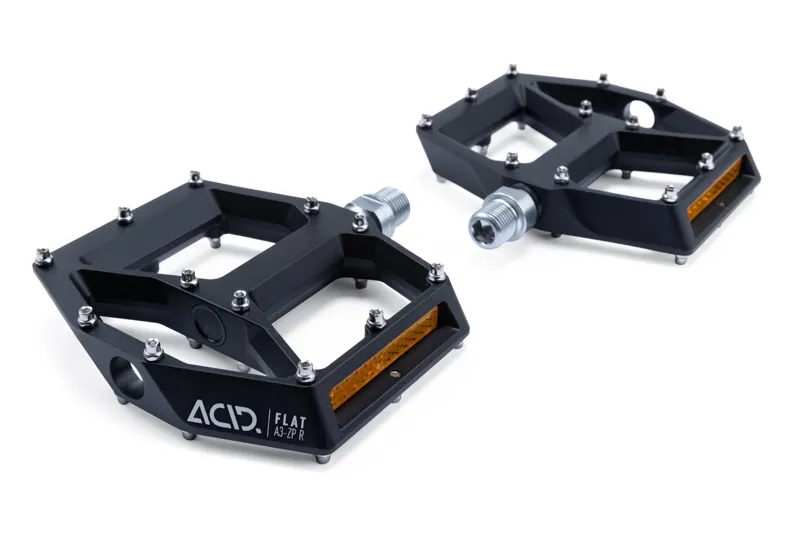 Cube Acid A3-ZP R Flat MTB Pedals - Black-2