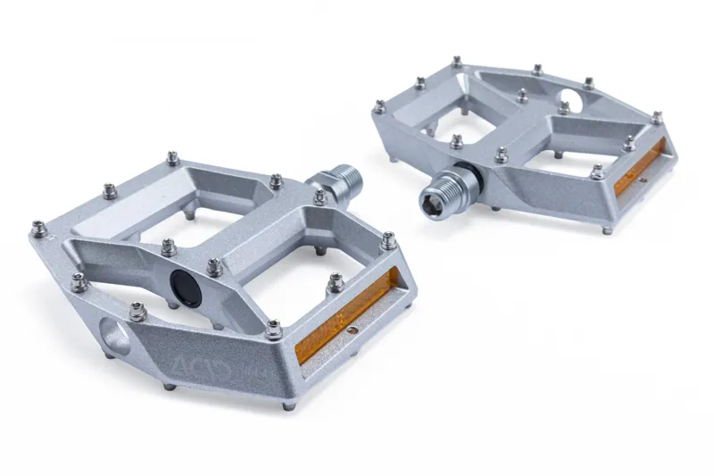 Cube Acid A3-ZP R Flat MTB Pedals - Silver-2