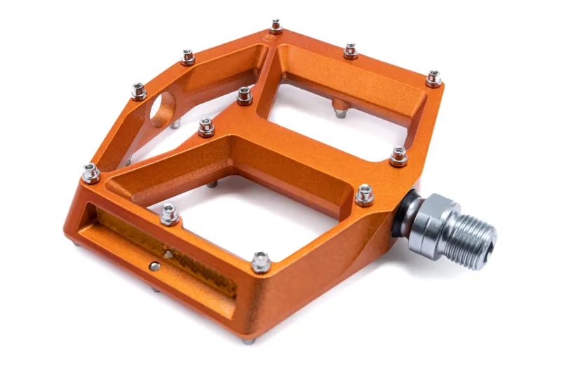 Cube Acid A3-ZP R Flat MTB Pedals - Orange-1