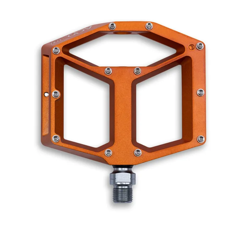 Cube Acid A3-ZP R Flat MTB Pedals - Orange