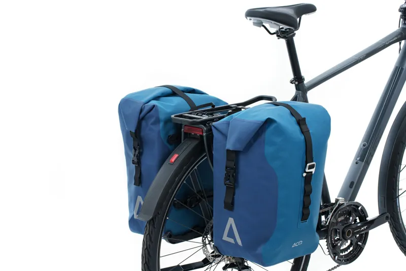 Cube Acid Travlr Pro SMLink 20/2 Pannier Bags - Dark Blue/Black-4