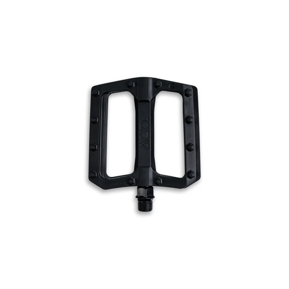 uPRISE Bikes Cube Acid C3-ZP Flat MTB Pedals - Black | Price match, 365 day returns, 18-Month Warranty, Finance Available & Free UK Delivery