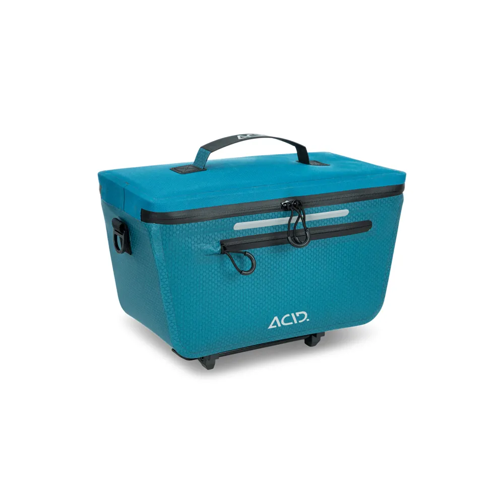 uPRISE Bikes Cube Acid Pro 10L Rilink Trunk Bag - Dark Blue/Black | Price match, 365 day return s, 18-Month Warranty, Finance Available & Free UK Delivery