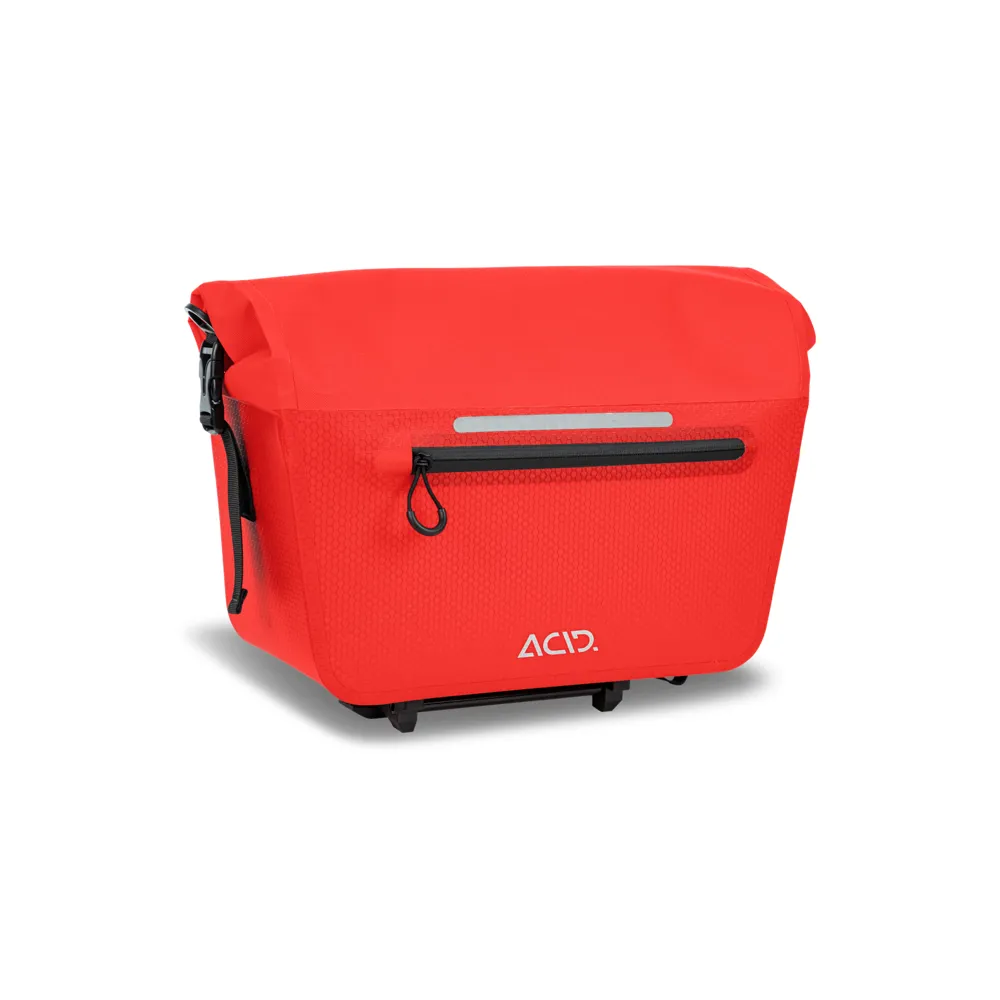 uPRISE Bikes Cube Acid Pro 14L Rilink Trunk Bag - Flame/Black | Price match, 365 day return s, 18-Month Warranty, Finance Available & Free UK Delivery