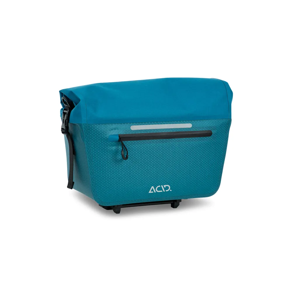 uPRISE Bikes Cube Acid Pro 14L Rilink Trunk Bag - Dark Blue/Black | Price match, 365 day return s, 18-Month Warranty, Finance Available & Free UK Delivery