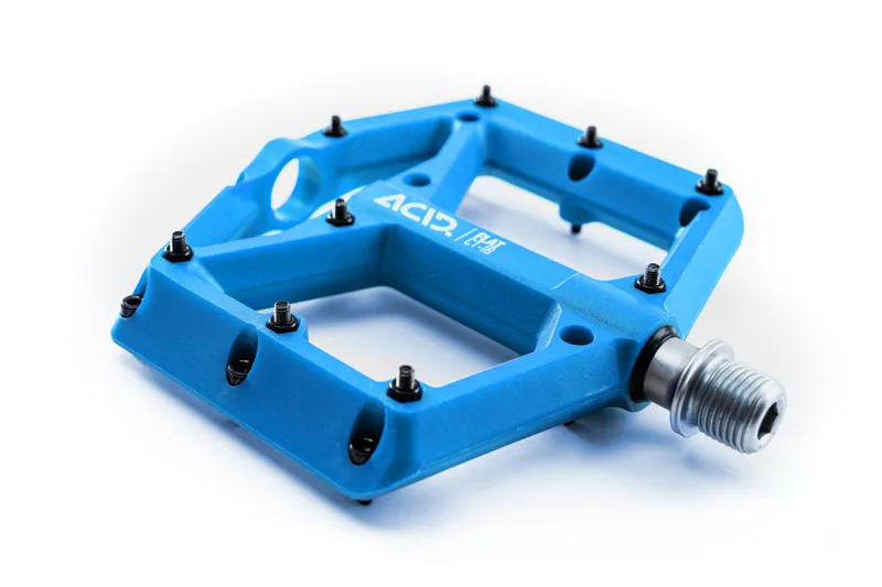 Cube Acid C1-IB Flat MTB Pedals - Blue-2