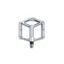 Cube Acid A1-CB Flat MTB Pedals - Silver