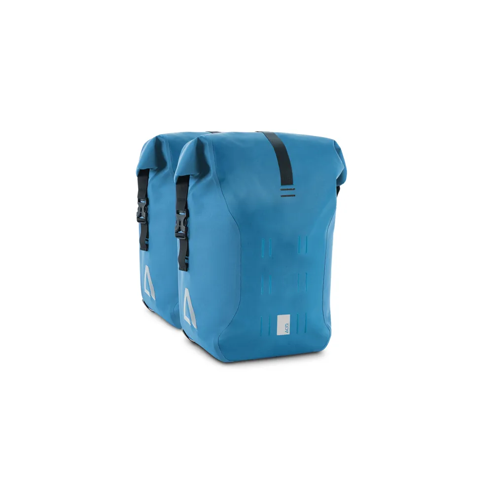 uPRISE Bikes Cube Acid Pro 20/2 CILink Pannier Bags - Blue | Price match, 365 day return s, 18-Month Warranty, Finance Available & Free UK Delivery
