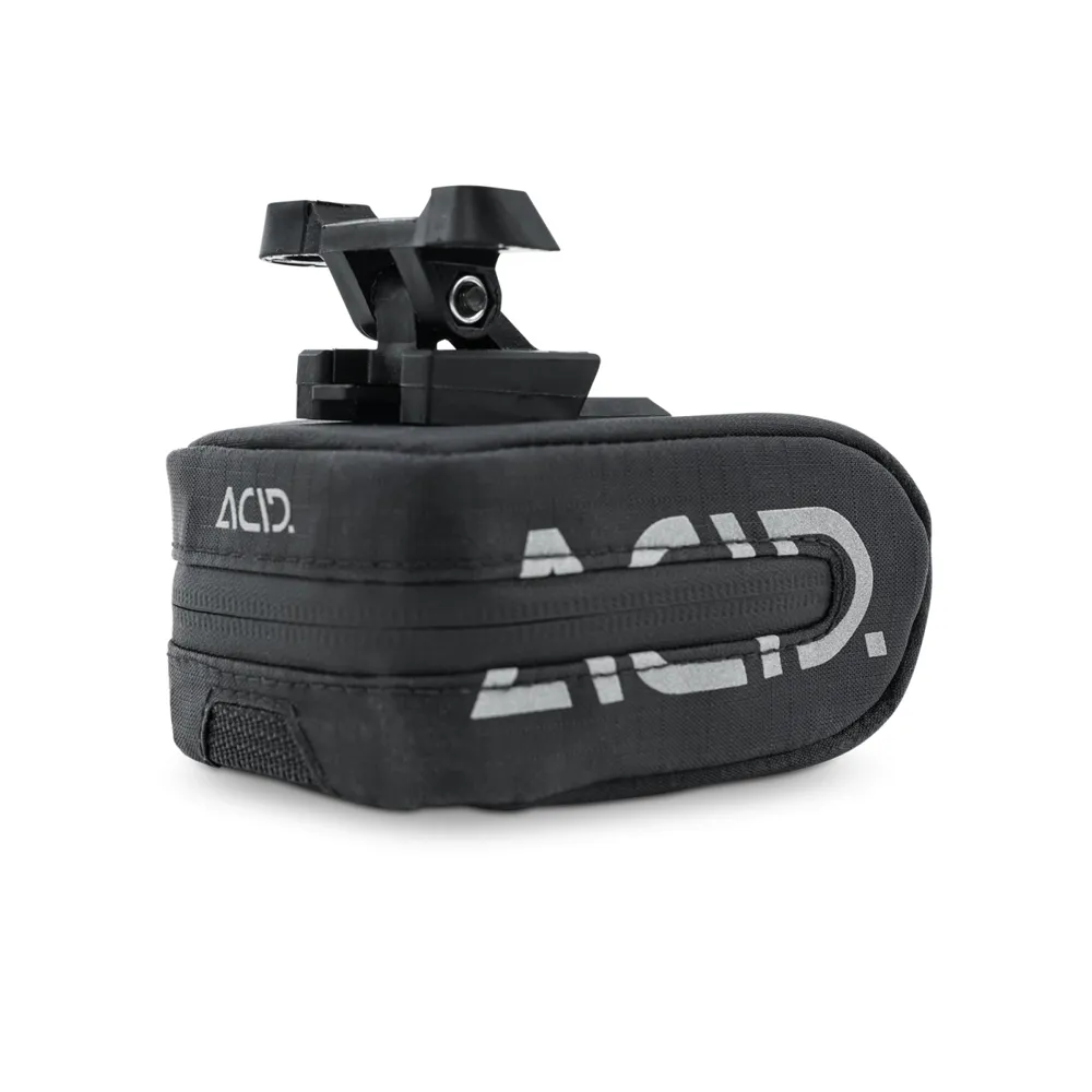 uPRISE Bikes Cube Acid Click XS Saddle Bag - 0.3 Litre - Black | Price match, 365 day return s, 18-Month Warranty, Finance Available & Free UK Delivery