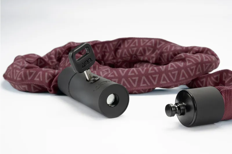 Cube Acid Corvid K120 Chain Lock - Red-2