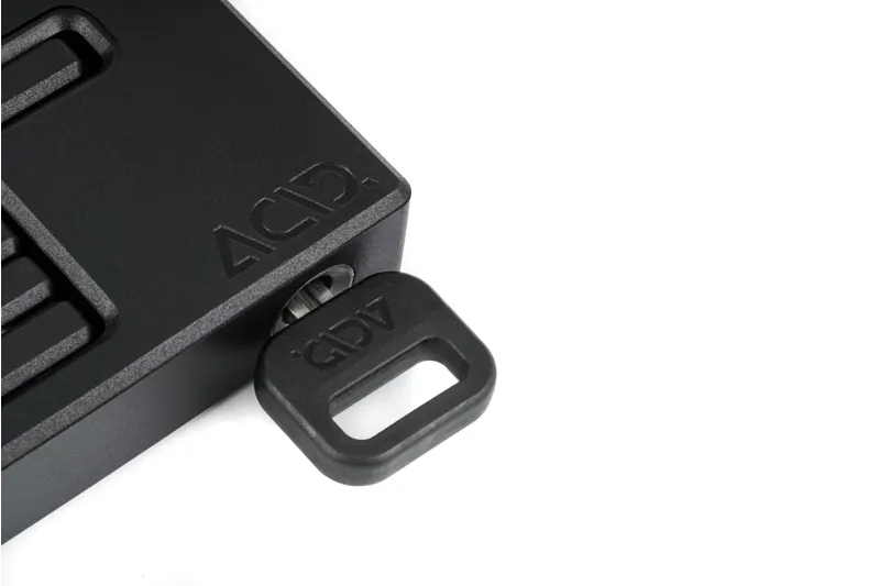 Cube Acid Rigid 120 Pure Art1 Folding Lock - Black-2