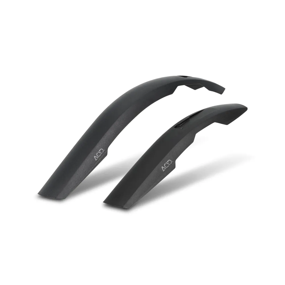 uPRISE Bikes Cube Acid Mud Rookie 18/20 inch Mudguard Set - Black | Price match, 365 day return s, 18-Month Warranty, Finance Available & Free UK Delivery