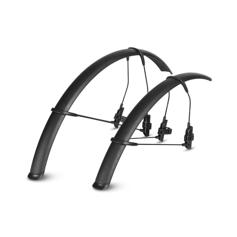 uPRISE Bikes Cube Acid Race 28 Inch Mudguard Set - Black | Price match, 365 day returns, 18-Month Warranty, Finance Available & Free UK Delivery
