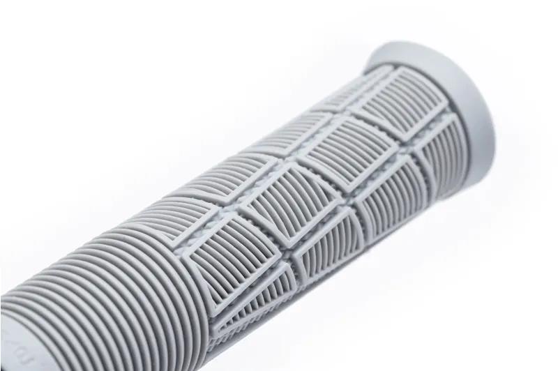Cube Acid Disrupt MTB Grips - Light Grey-3