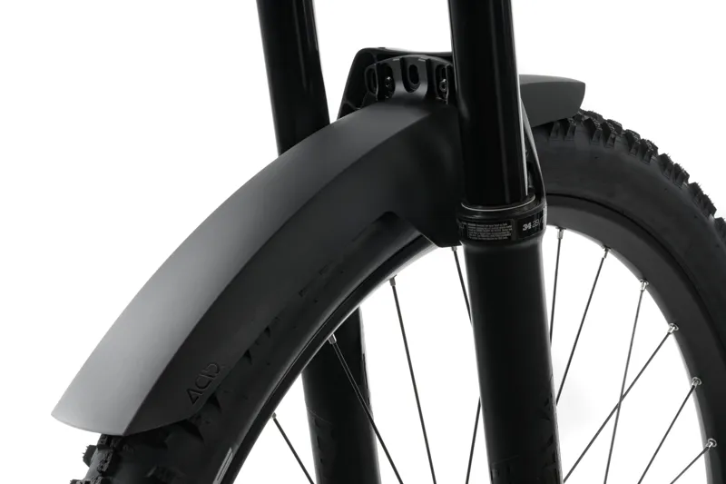 Cube Acid Mud Shield Front Mudguard - Black-4