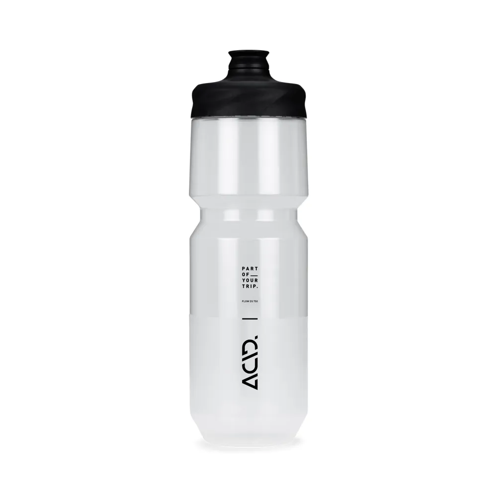 uPRISE Bikes Cube Acid Flow DS 750ml Bottle - Transparent | Price match, 365 day returns, 18-Month Warranty, Finance Available & Free UK Delivery