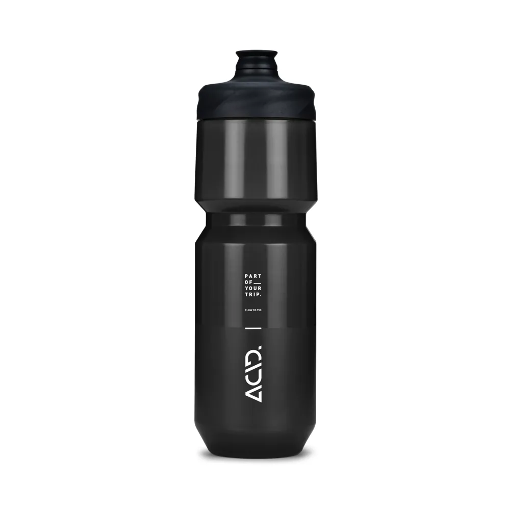 uPRISE Bikes Cube Acid Flow DS 750ml Bottle - Black | Price match, 365 day returns, 18-Month Warranty, Finance Available & Free UK Delivery