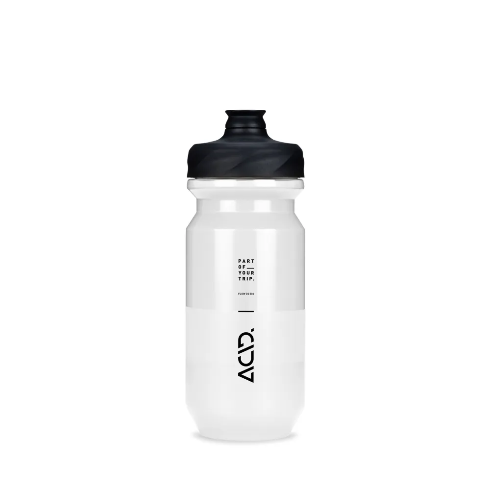 uPRISE Bikes Cube Acid Flow DS 500ml Bottle - Transparent | Price match, 365 day returns, 18-Month Warranty, Finance Available & Free UK Delivery