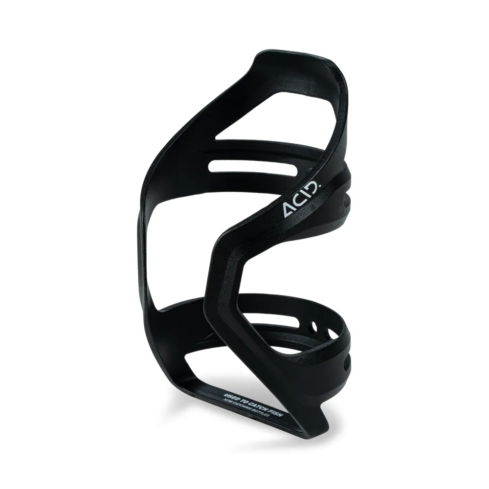 uPRISE Bikes Cube Acid Universal Bottle Cage - Black/White | Price match, 365 day return s, 18-Month Warranty, Finance Available & Free UK Delivery