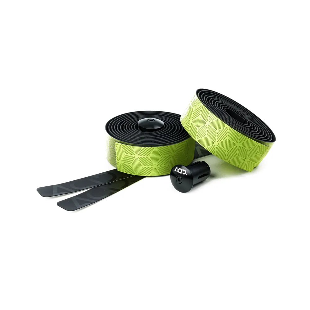 uPRISE Bikes Cube Acid RC 3.0 Bar Tape - Black/Neon Yellow | Price match, 365 day return s, 18-Month Warranty, Finance Available & Free UK Delivery