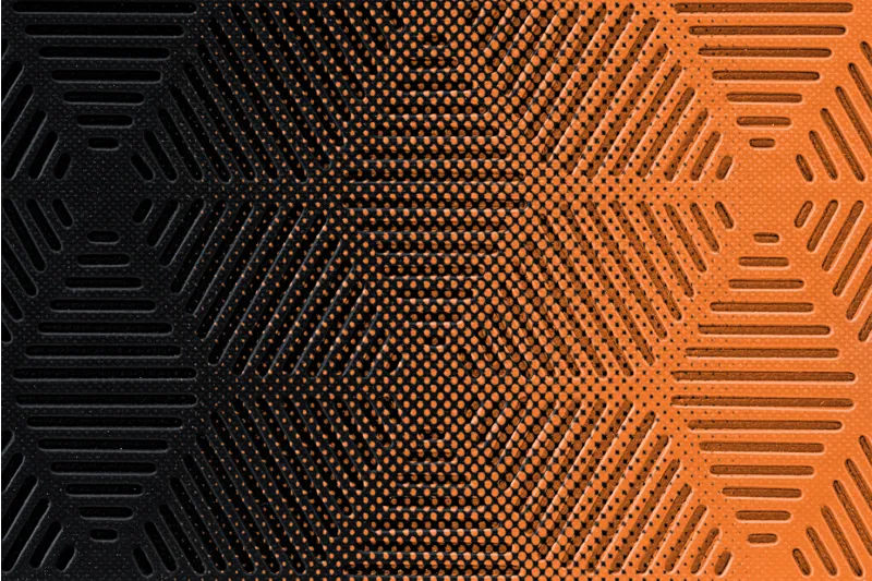 Cube Acid RC 3.0 Bar Tape - Black/Neon Orange-2